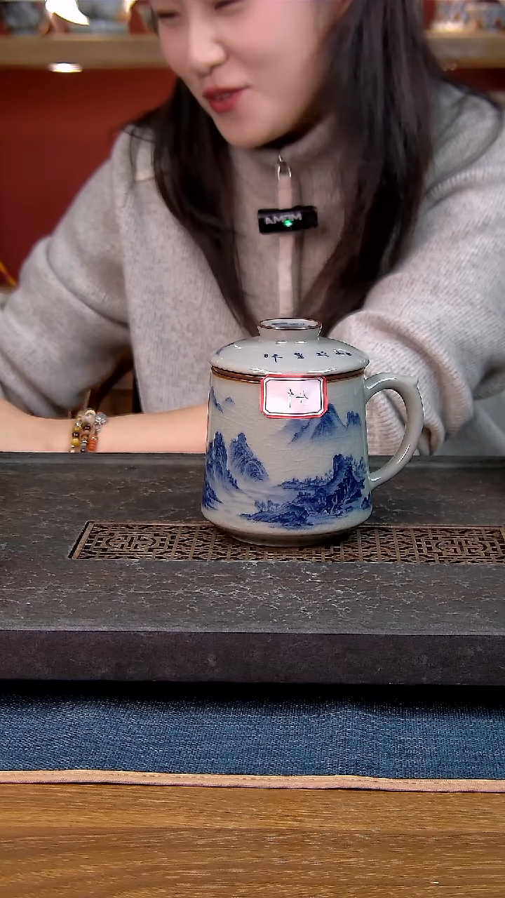 妍简装家用款4件套 老陶泥开片纹陶瓷茶具