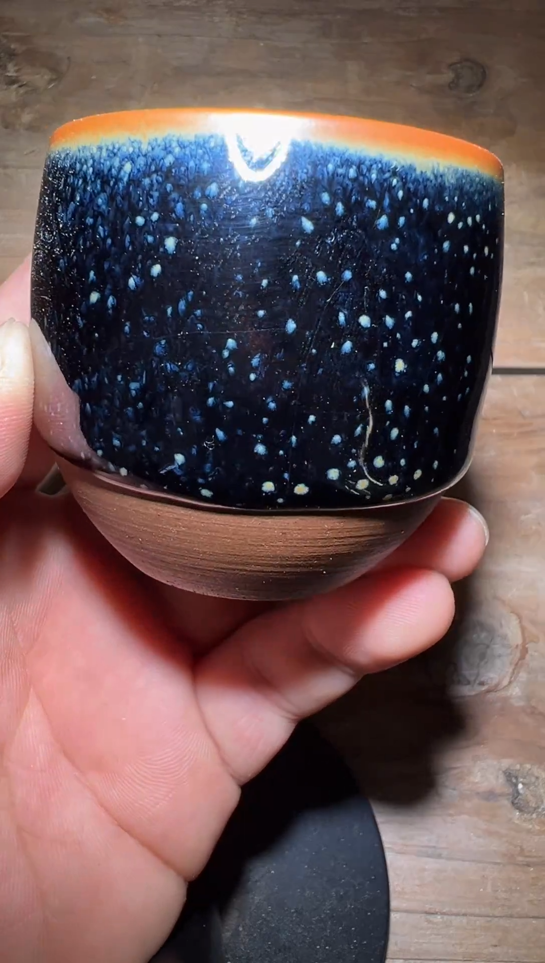 【闪购商品】茶盏老表精选柴烧242