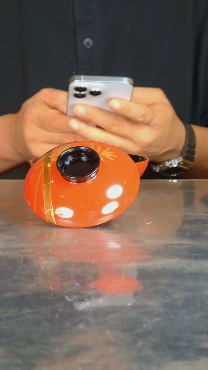 木增*剂日本进口漆器盖碗