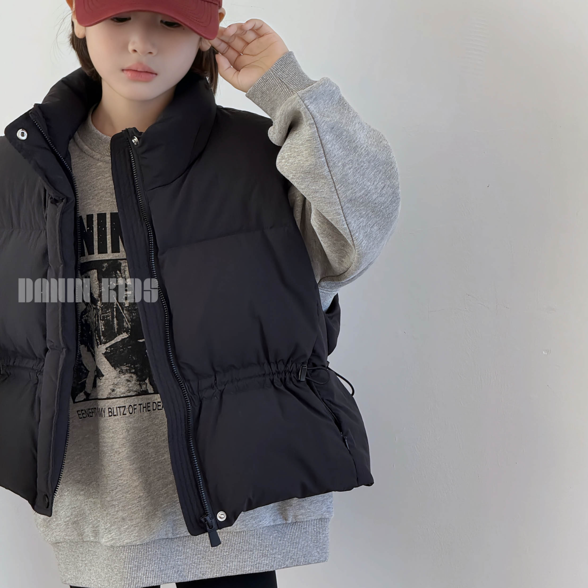 嗒囜【轻松保暖】蓬松｜不压身 安心90白鸭绒秋冬装儿童羽绒背心马甲