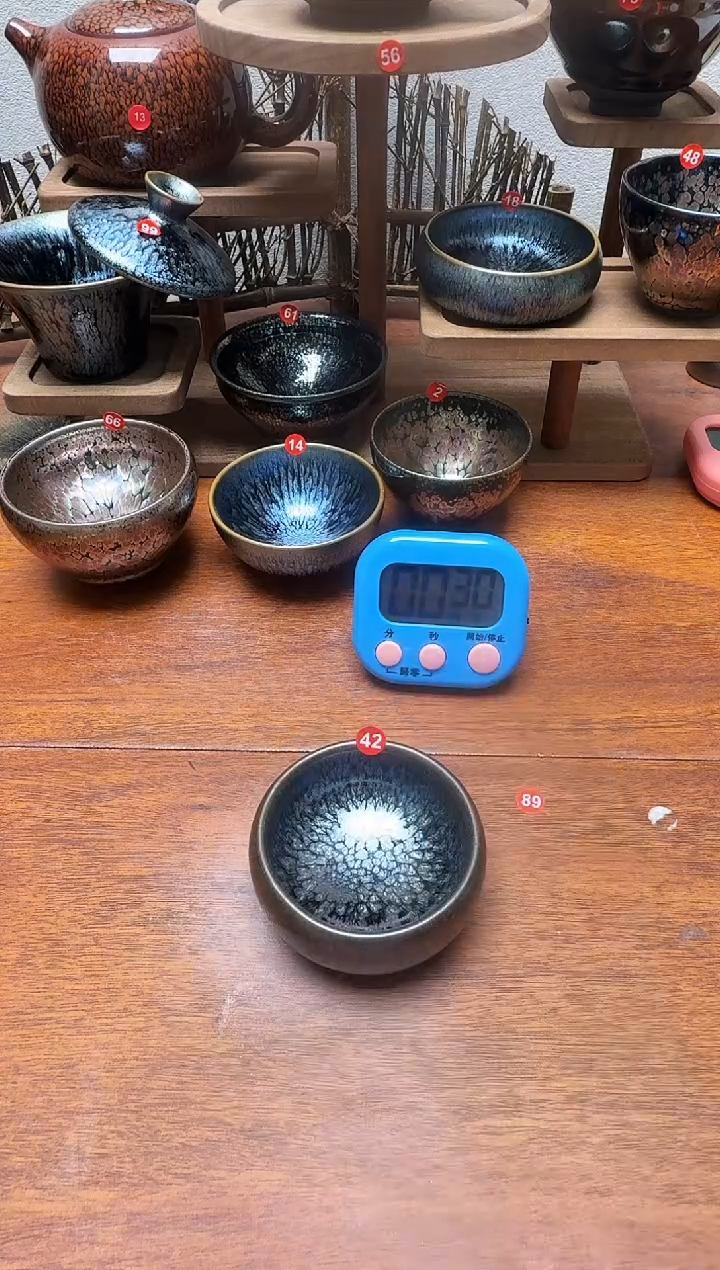 茶盏黎*42号建盏工匠茶器