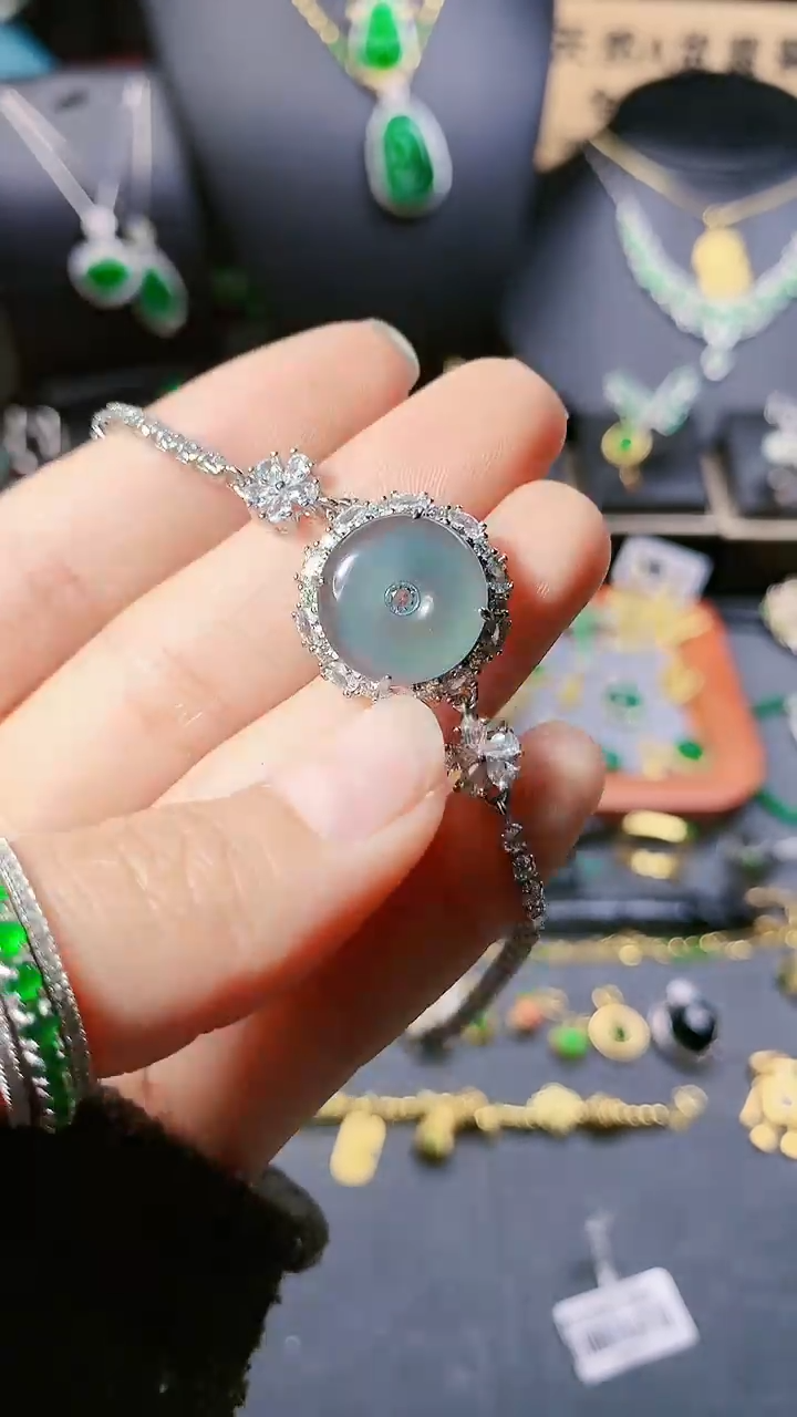 【闪购商品】翡翠手链未镶嵌手链