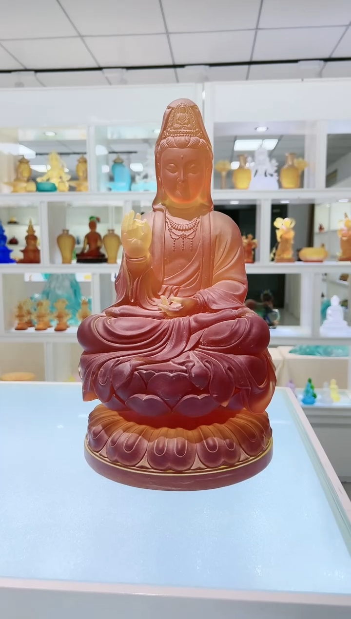 【闪购商品】茶宠古法琉璃观音