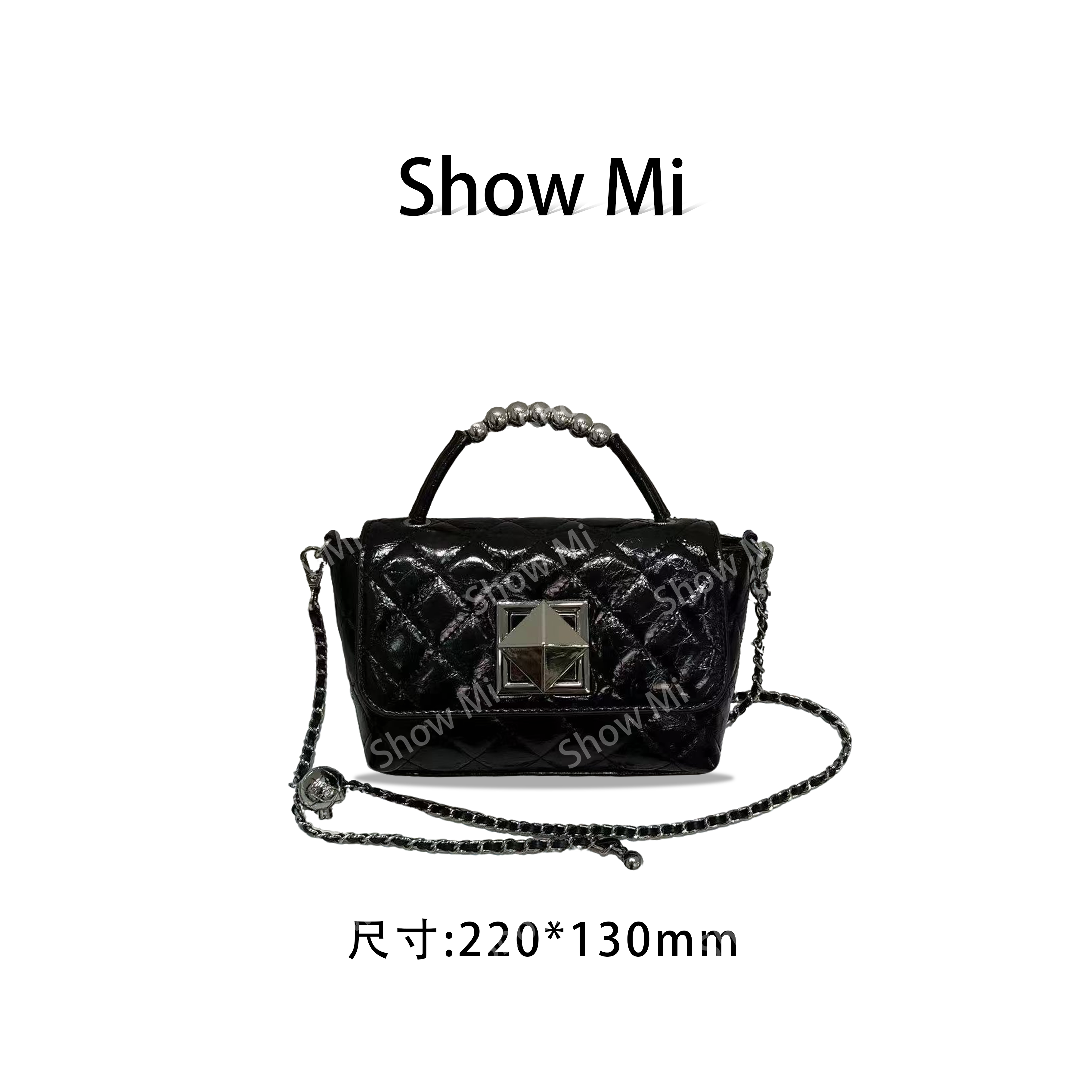 【Show Mi】ZT-D7067-黑色-轻奢小众时尚百搭女士包包sm