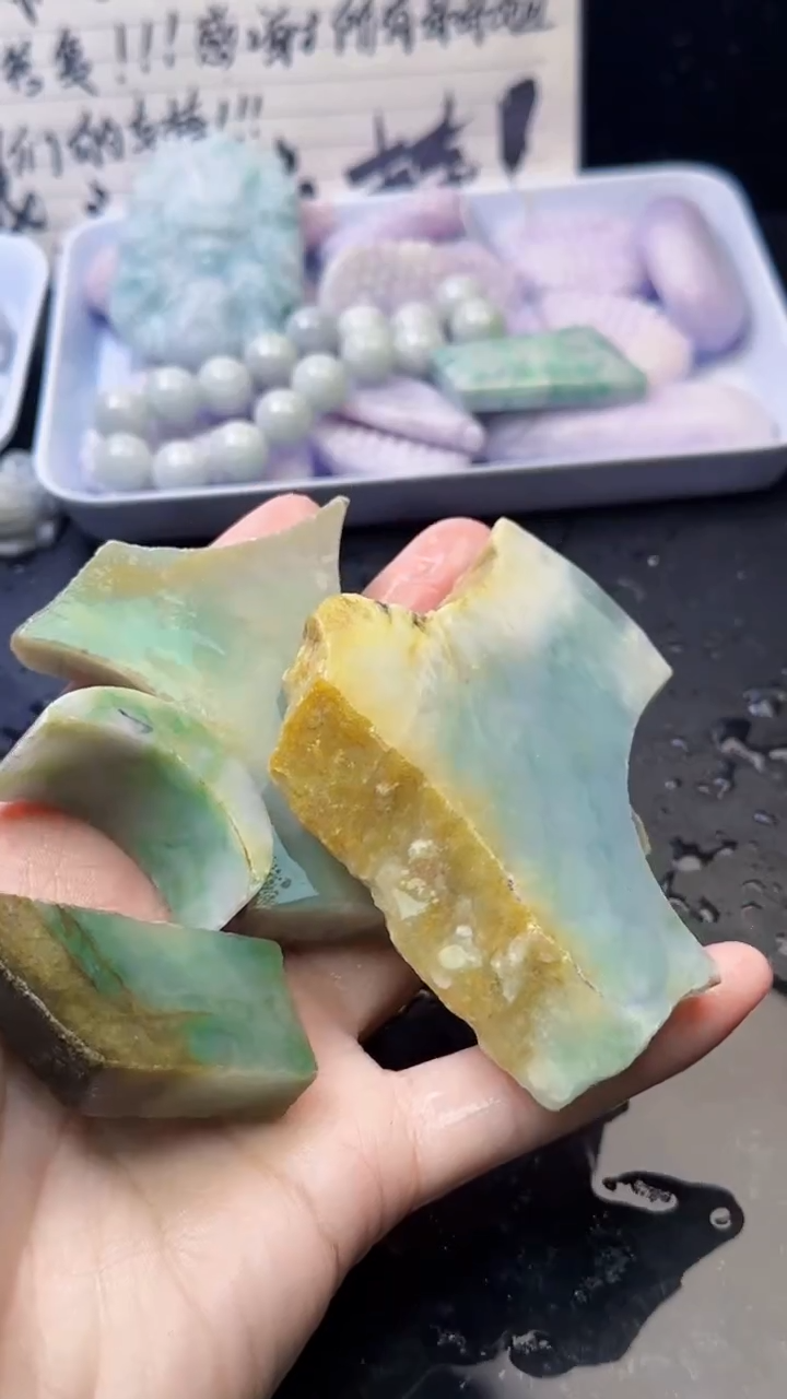 未镶嵌挂件翡翠051天然A货翡翠