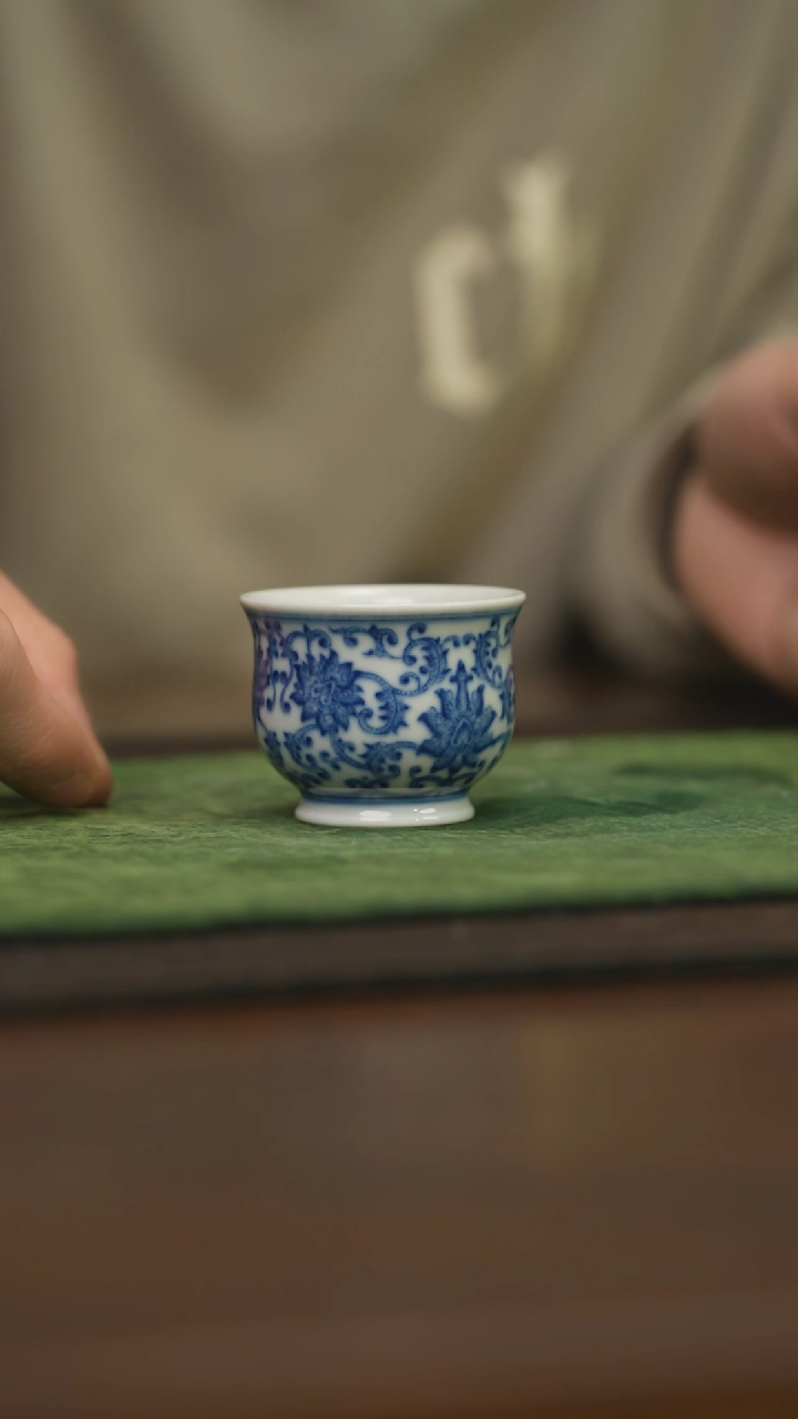 【闪购商品】杯柴窑青花破价福利