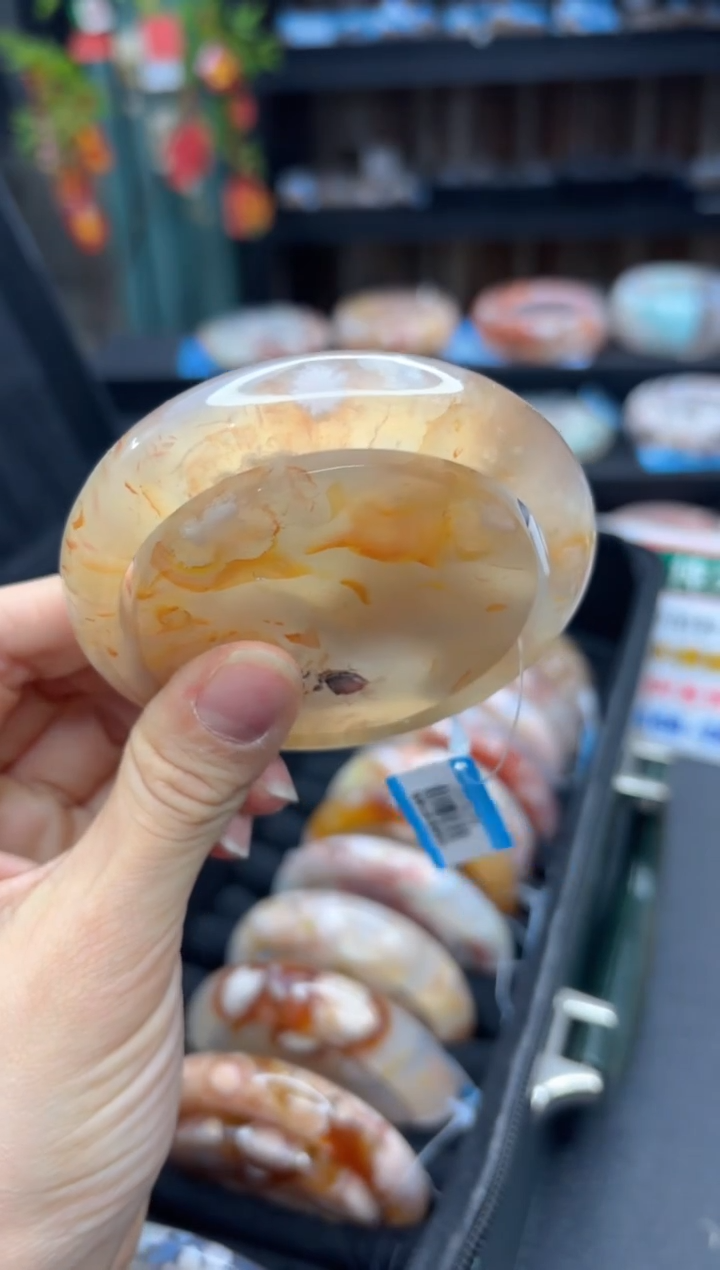 【闪购商品】石英质玉手镯未镶嵌805（60圈贈送鐲心）