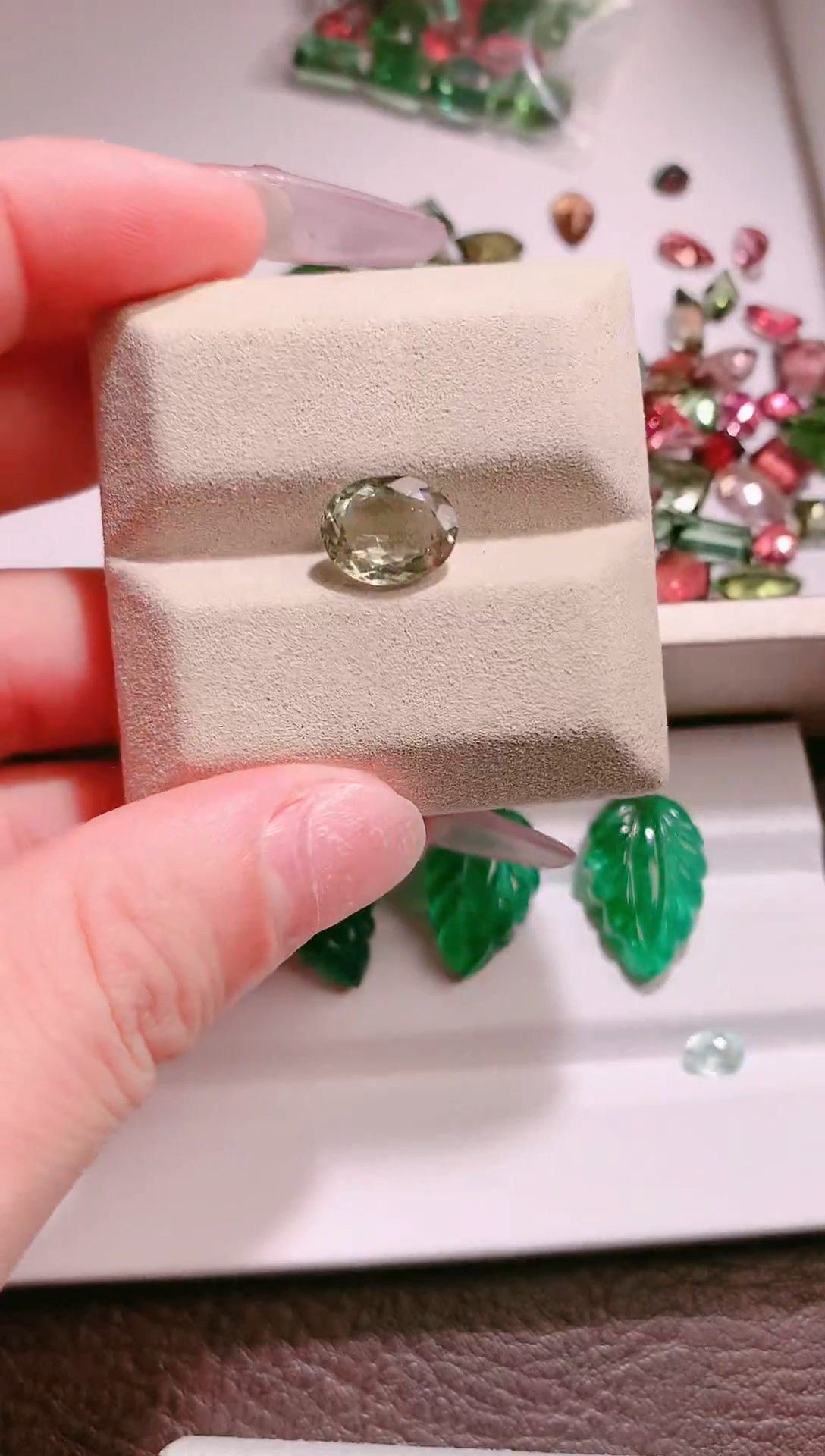 未镶嵌珠宝半成品碧玺3.53ct