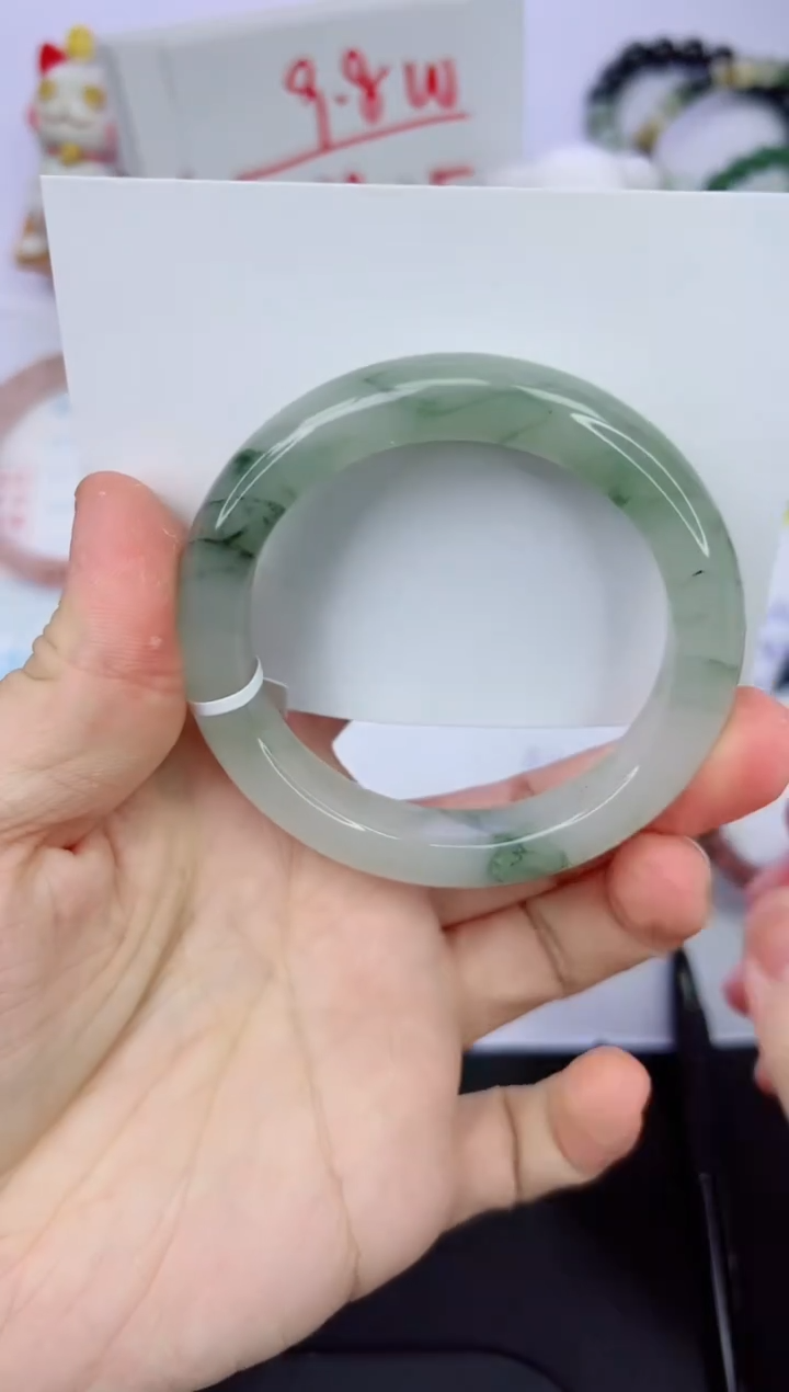 【闪购商品】石英质玉手镯未镶嵌420-54.2