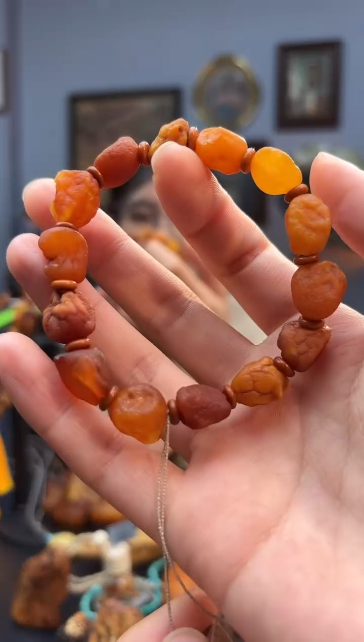 手串琥珀未镶嵌手串