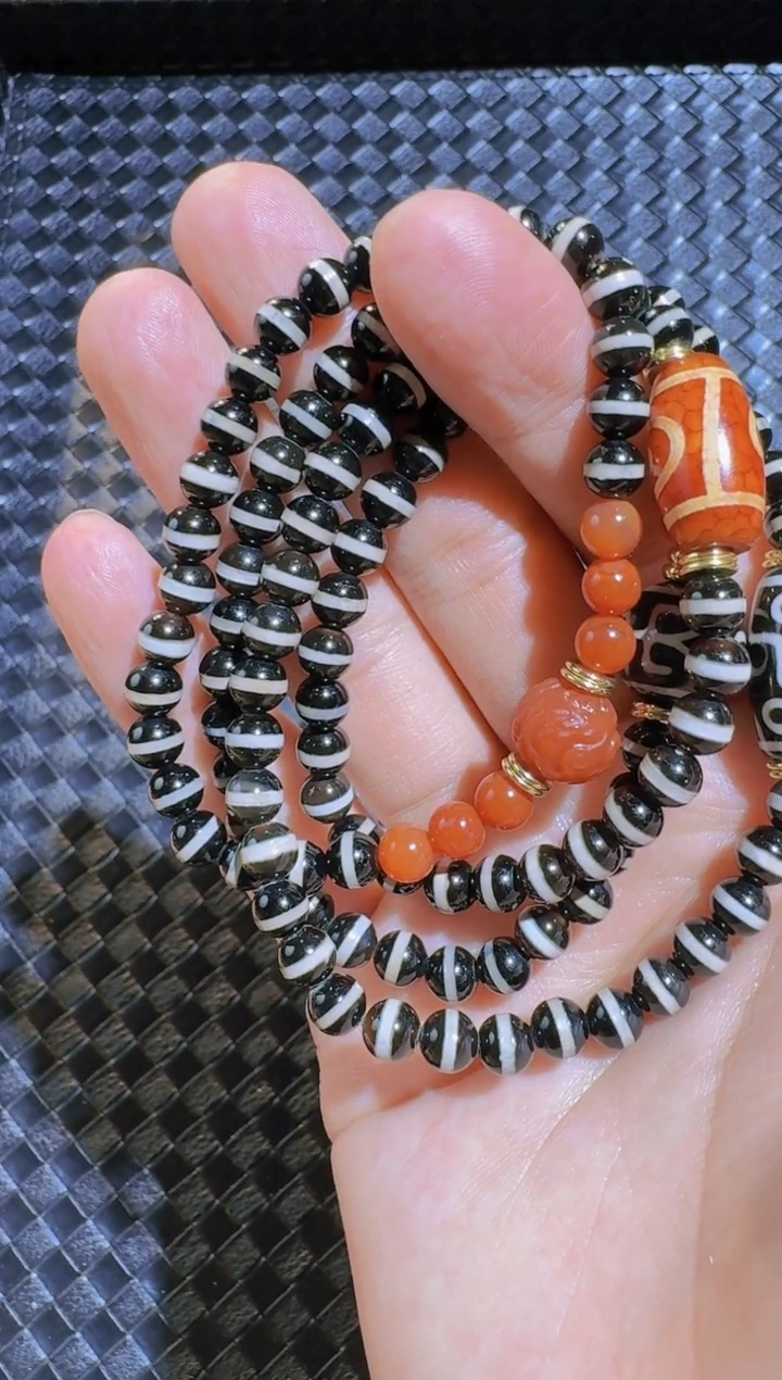 【闪购商品】玛瑙/玉髓项链未镶嵌药师6+108