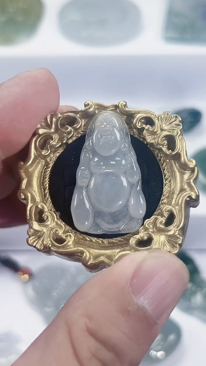 颈饰未镶嵌翡翠天然缅甸A货翡翠