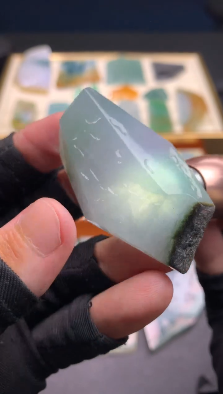 定制翡翠未镶嵌 天然翡翠  裸石 （含工费）