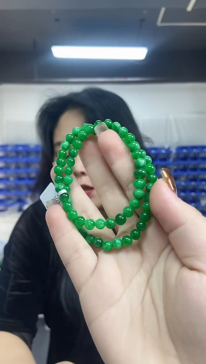 【闪购商品】翡翠手串未镶嵌多样性发其一颜色微差