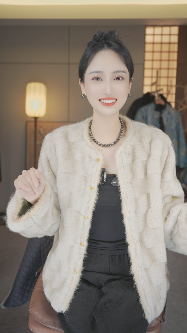 【云想佐老板-萍踪迷津】中式冬季双面外套4501