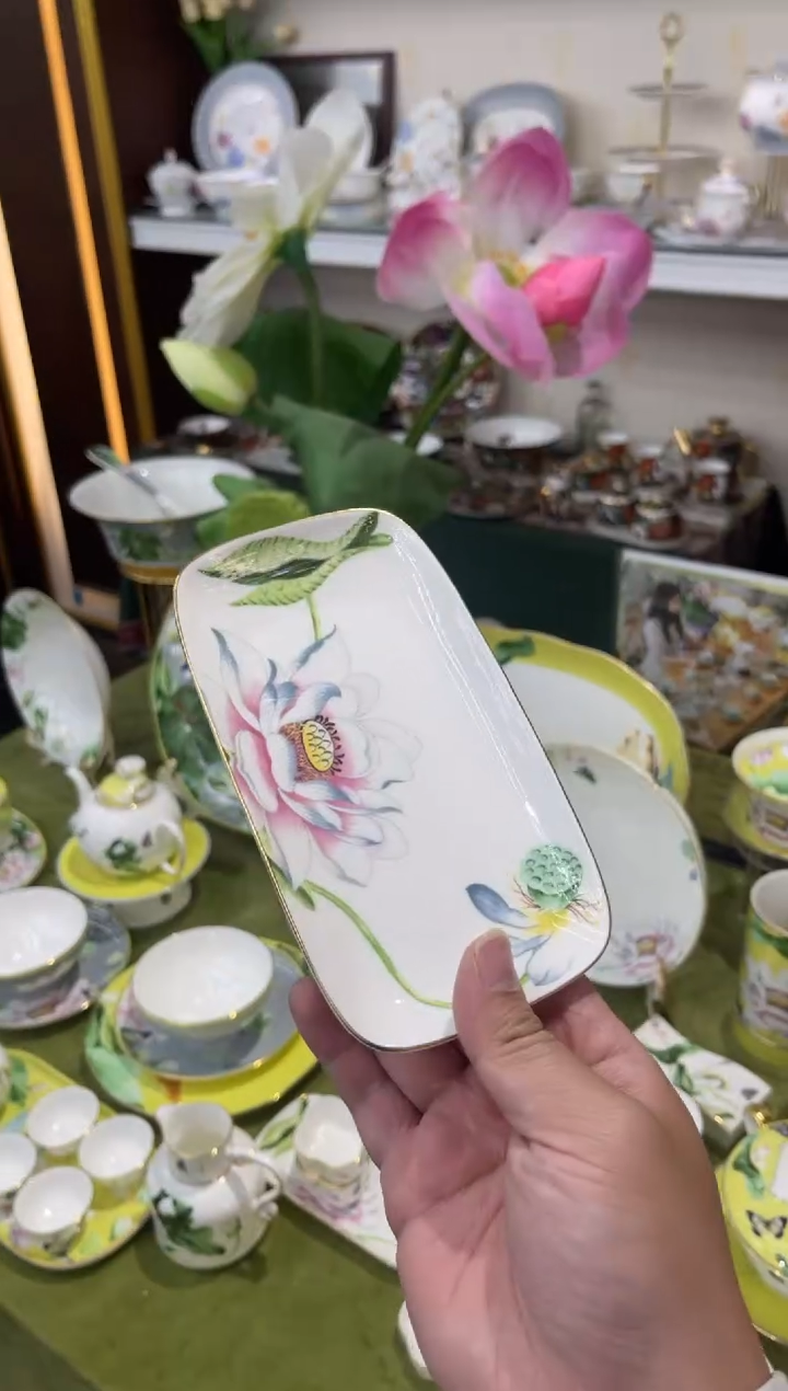 36%以上骨粉骨瓷毛巾碟