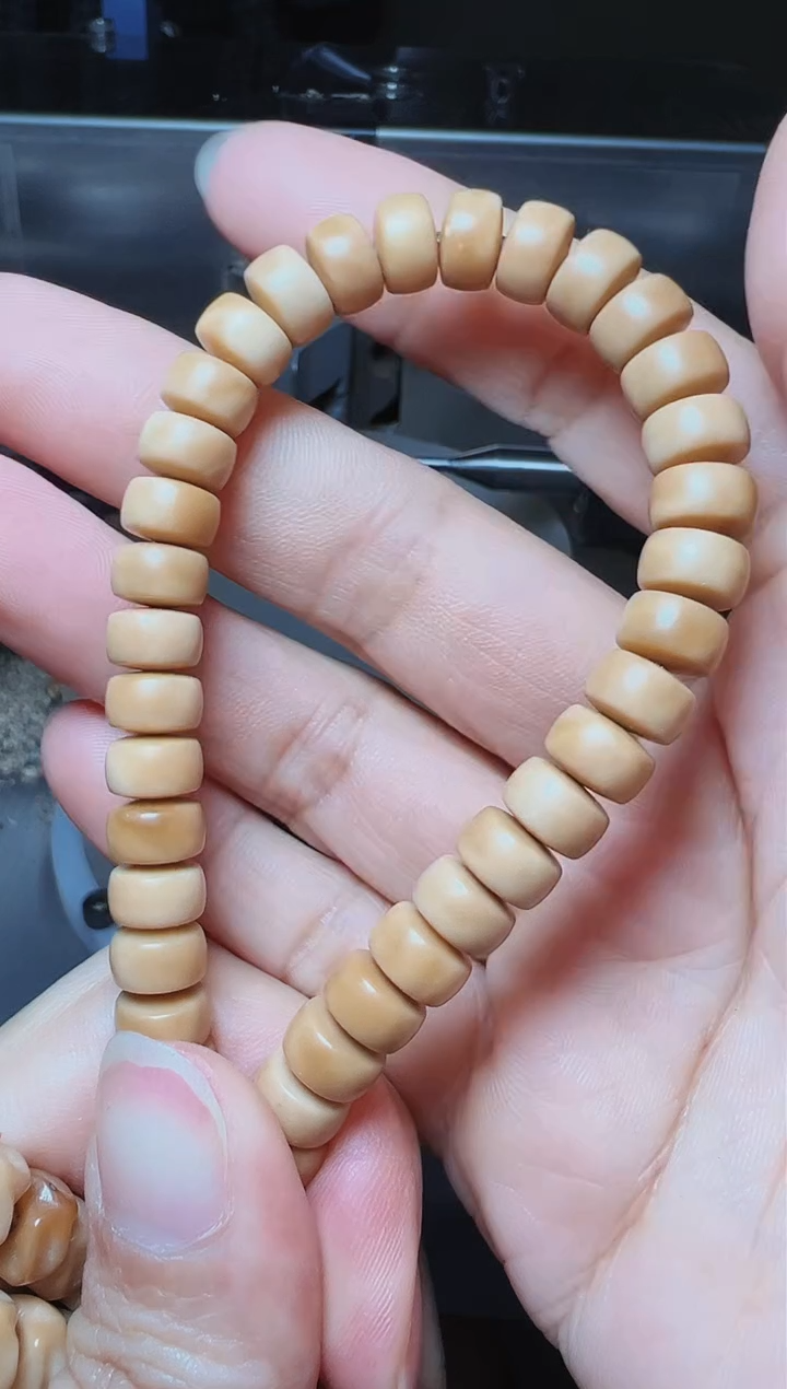 【闪购商品】菩提根/象牙果手串龙脊卡8药片单圈 6号