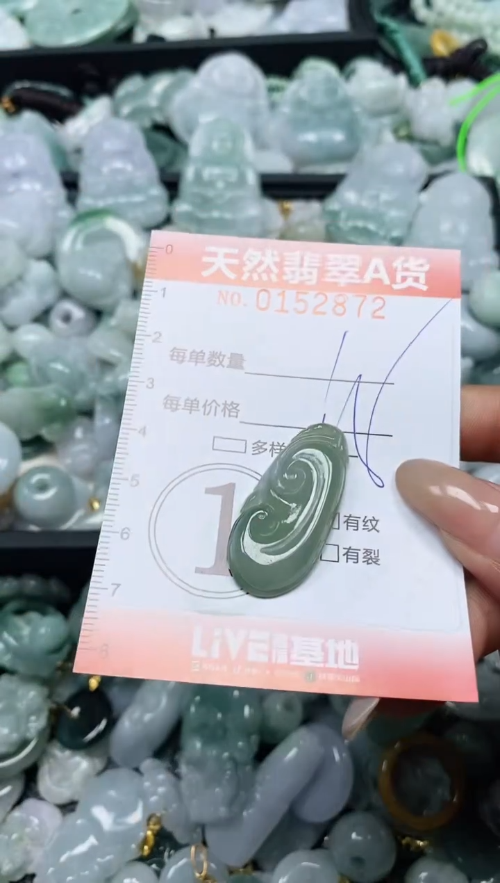 翡翠未镶嵌颈饰闪购0152872