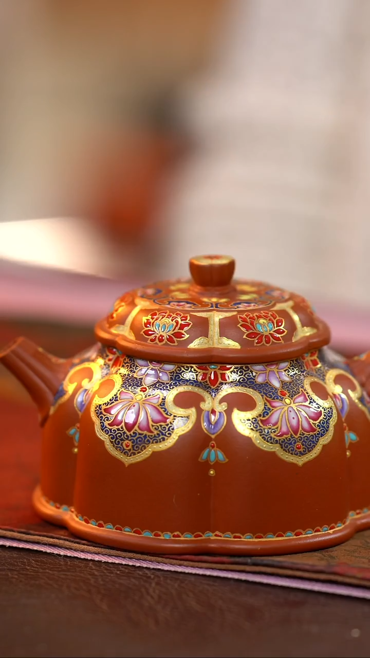 茶杯紫砂【宜景窑系列】壶