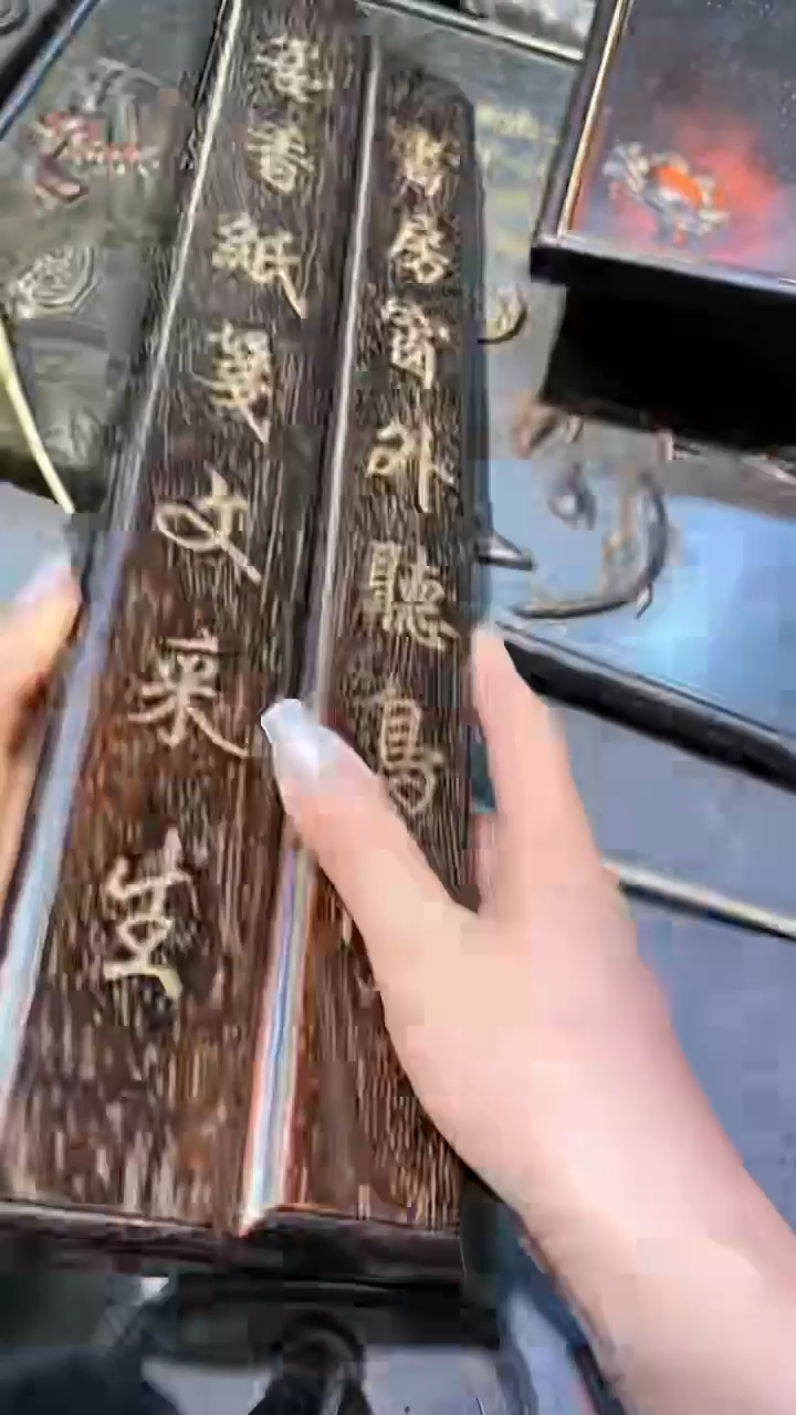 木紫檀雕刻板一物一拍以直播间为准