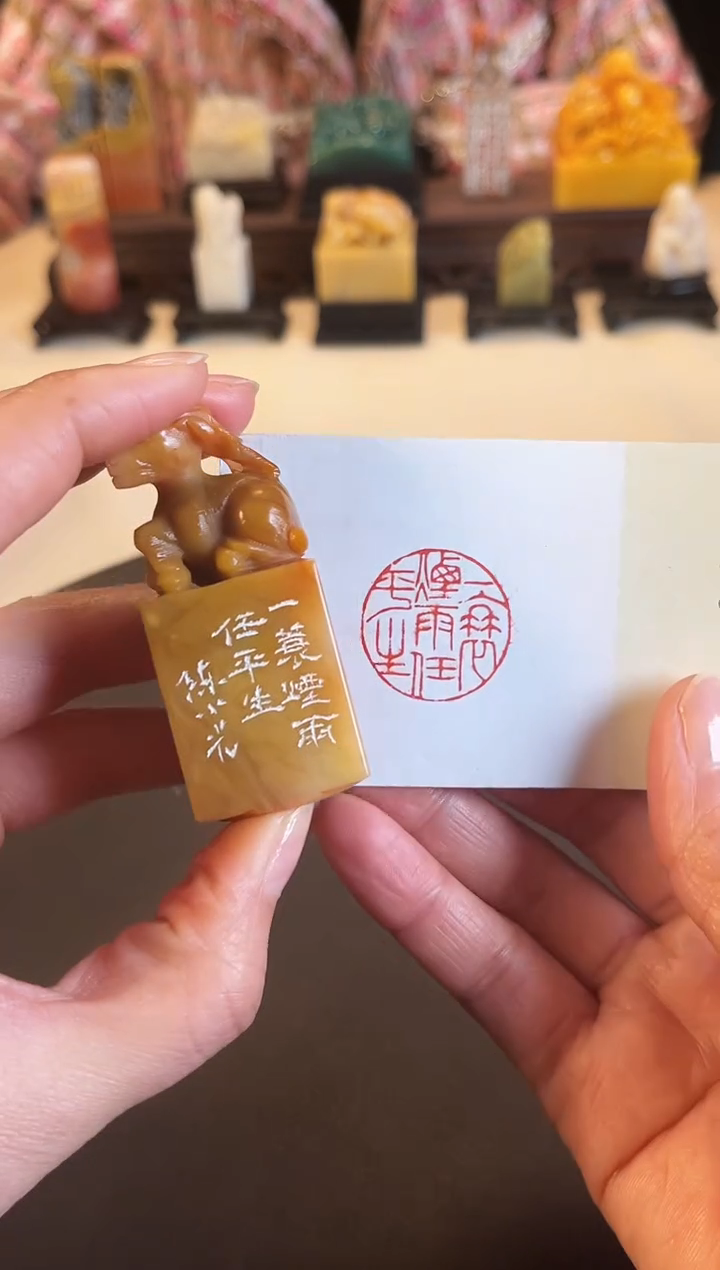 【闪购商品】拓片用纸印石一蓑烟雨任平生