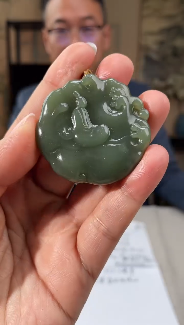 【闪购商品】定制和田玉多样性发货拍一发一23158