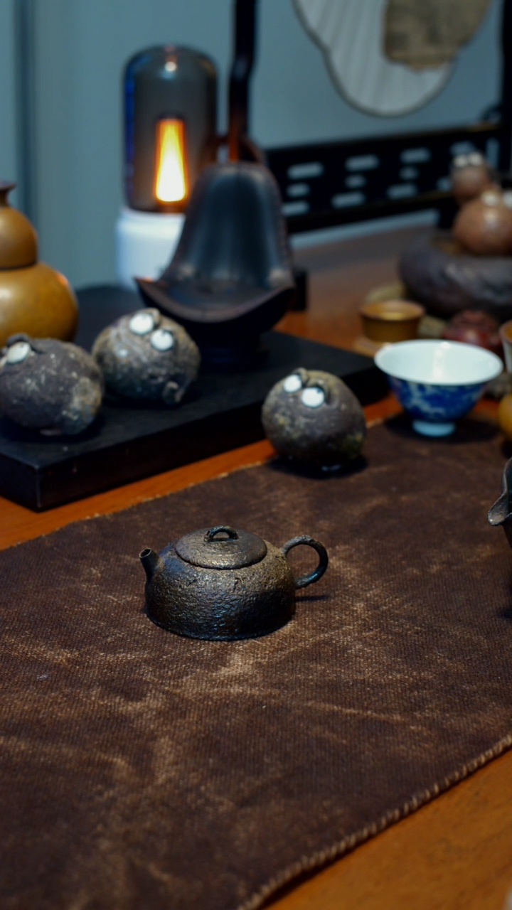 【闪购商品】柴烧小壶35毫升手作陶泥 