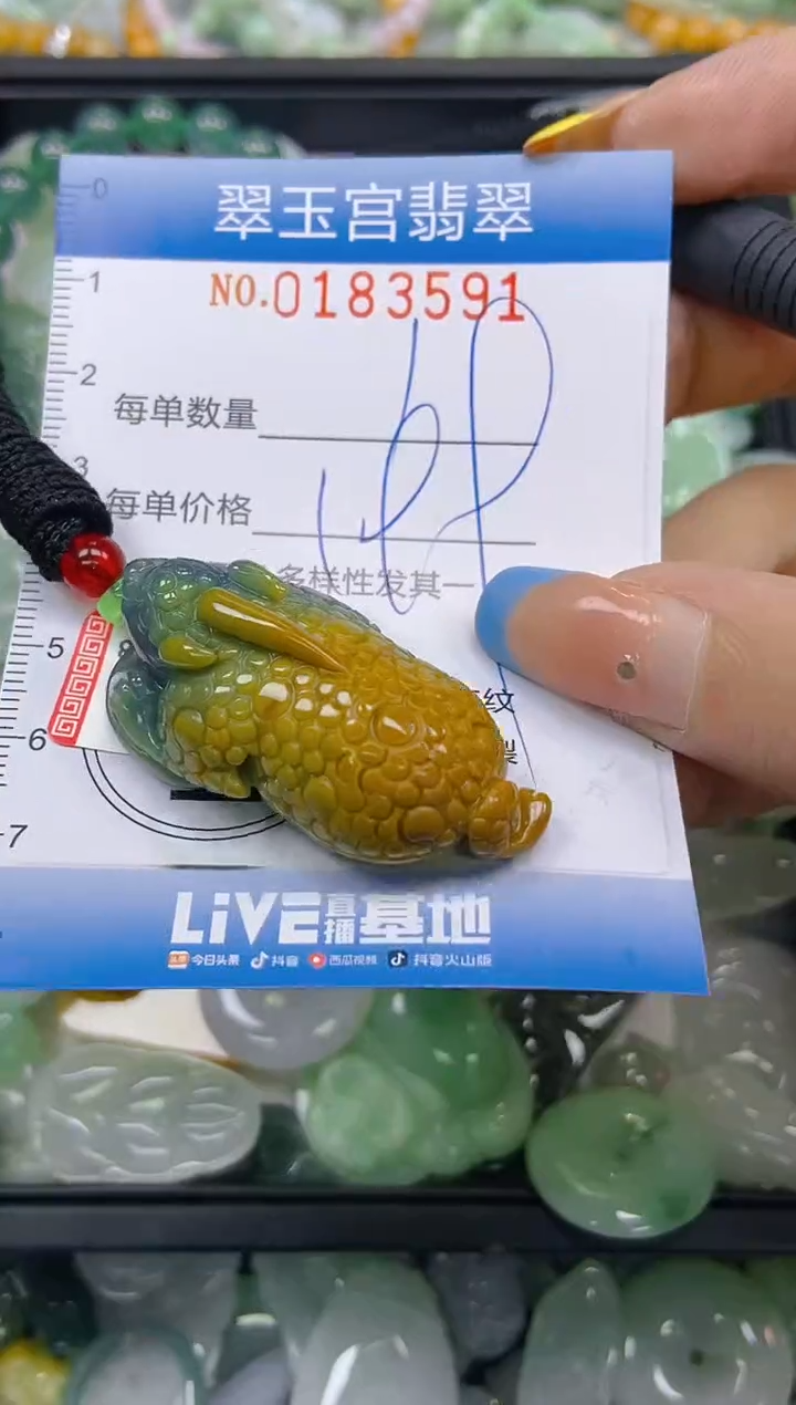 翡翠未镶嵌颈饰闪购0183591
