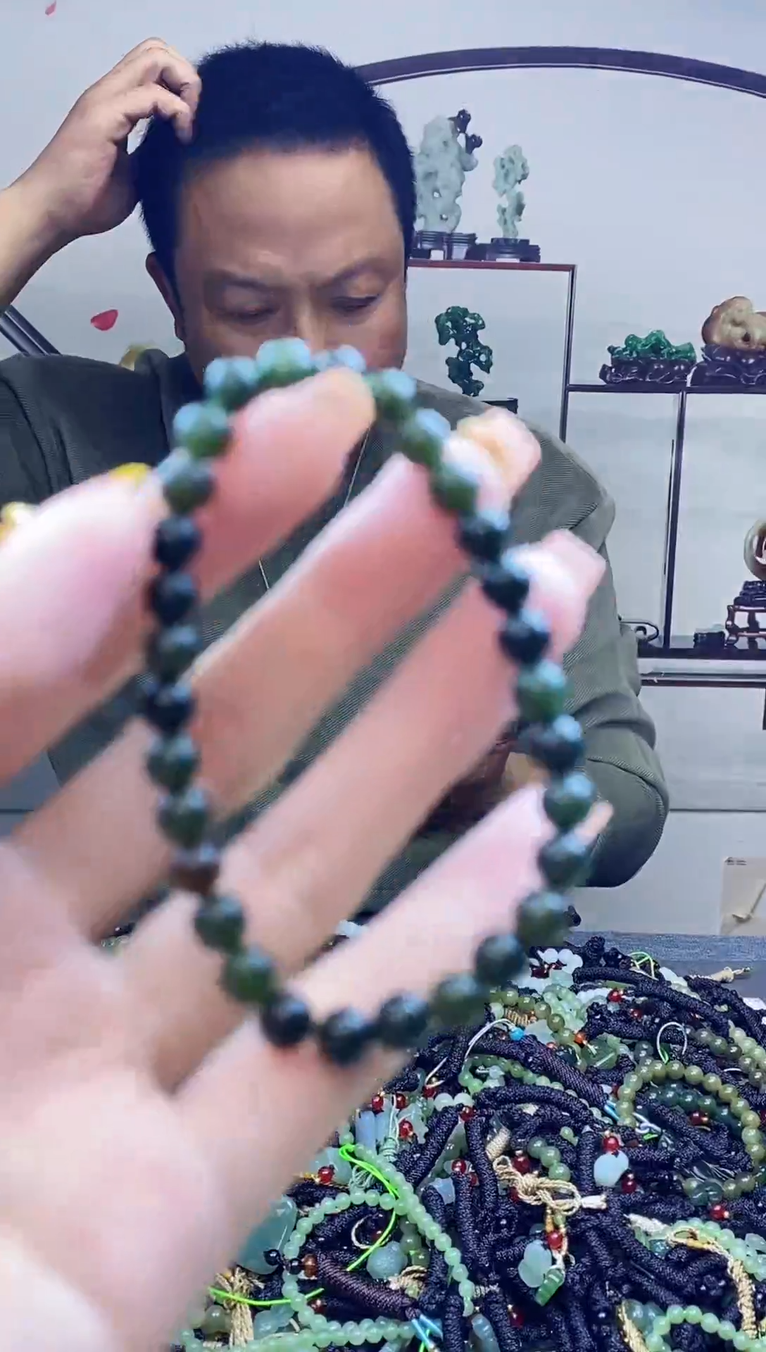 颈饰未镶嵌和田玉多样性发拍一发一