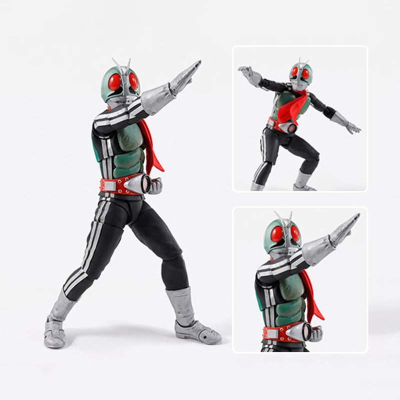 万代 SHF 真骨雕 假面骑士 新1号 光荣的昭和骑士 代理版