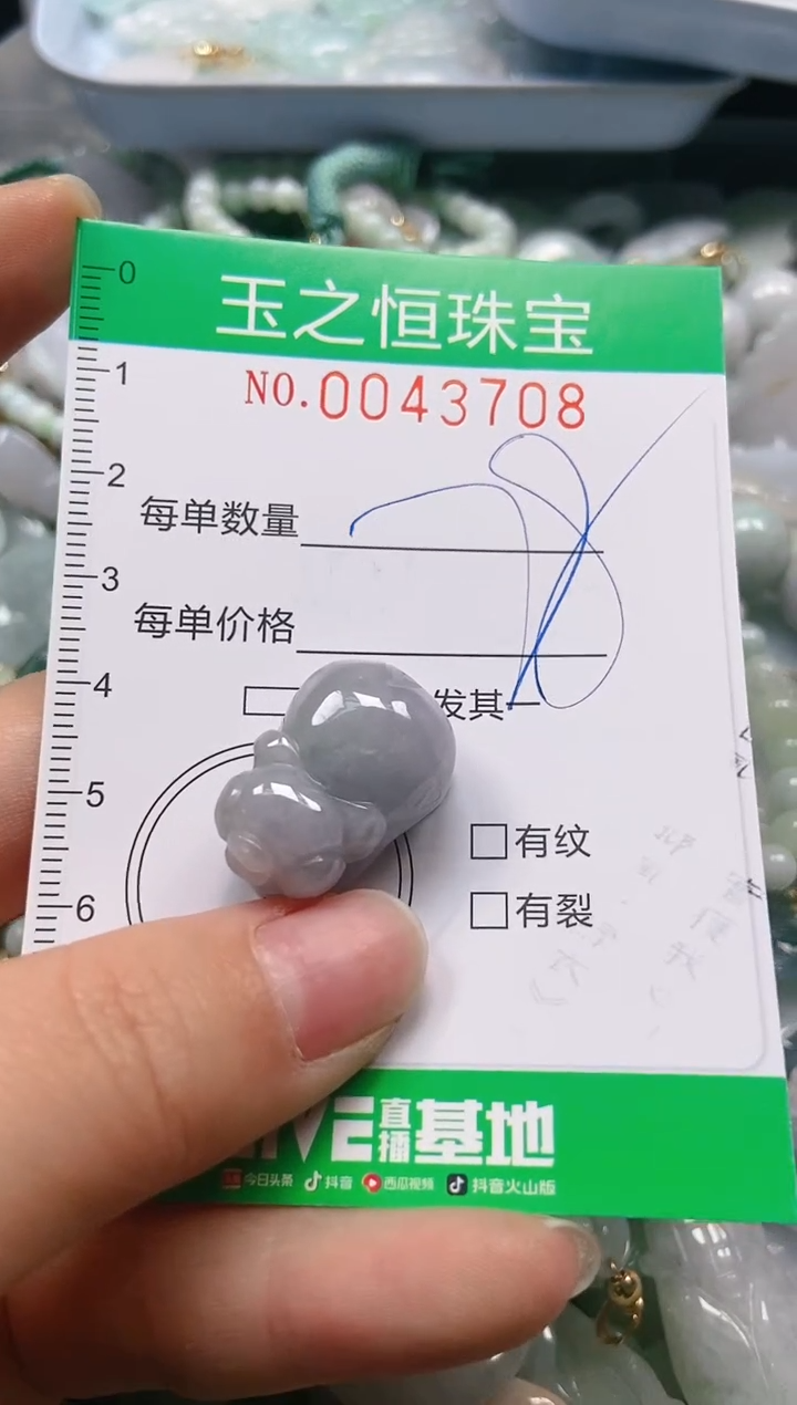 【闪购商品】翡翠颈饰未镶嵌闪购0043708