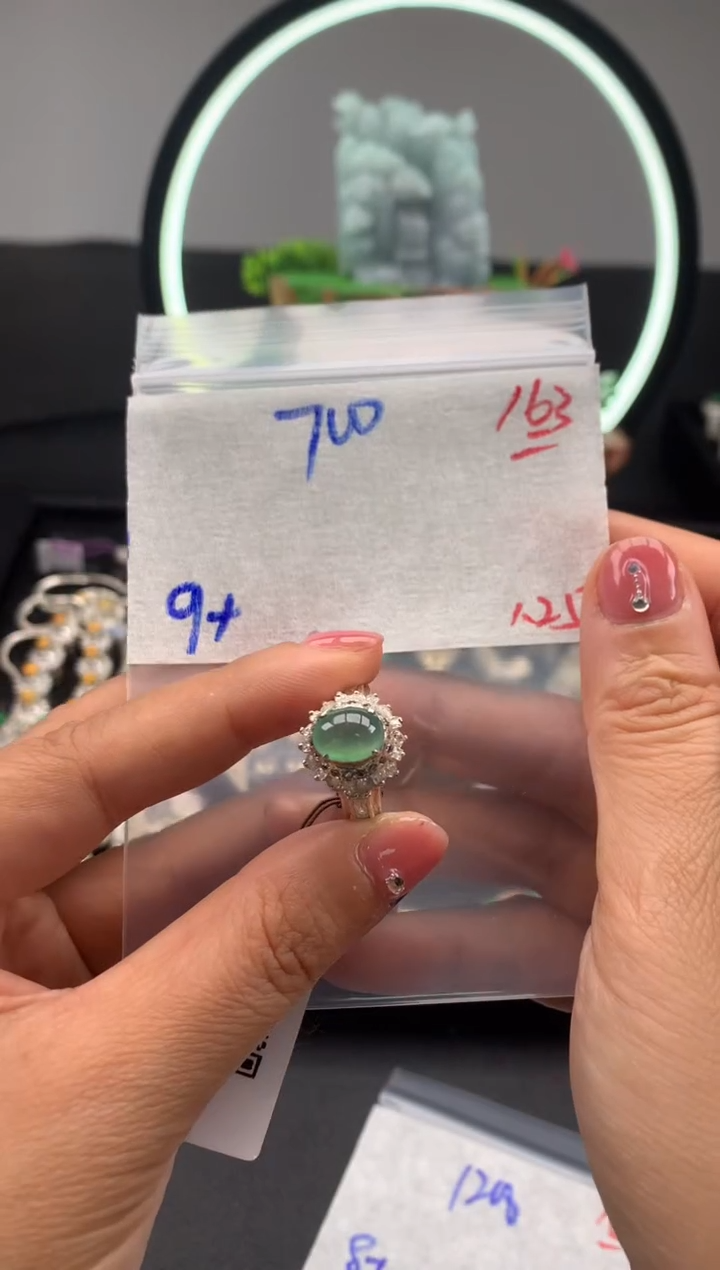 【闪购商品】定制翡翠未镶嵌毛货需精细抛光拍一发一