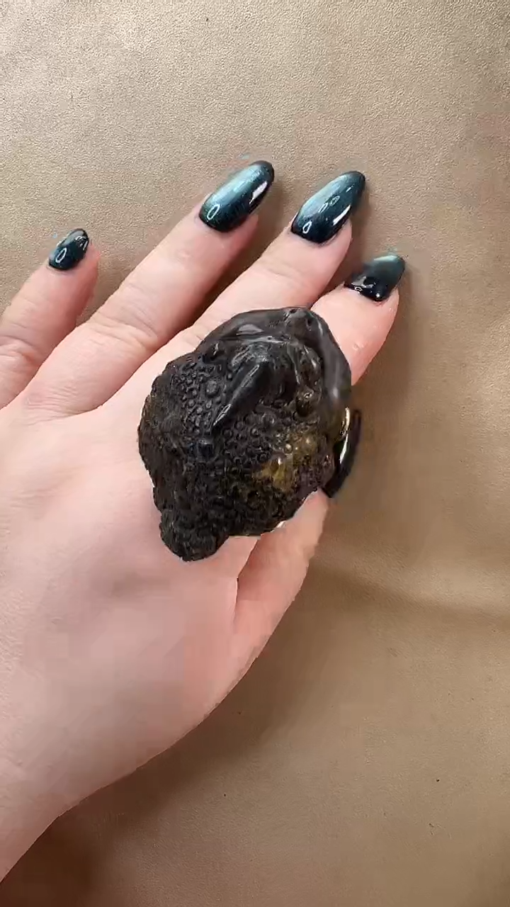 琥珀颈饰未镶嵌戒指