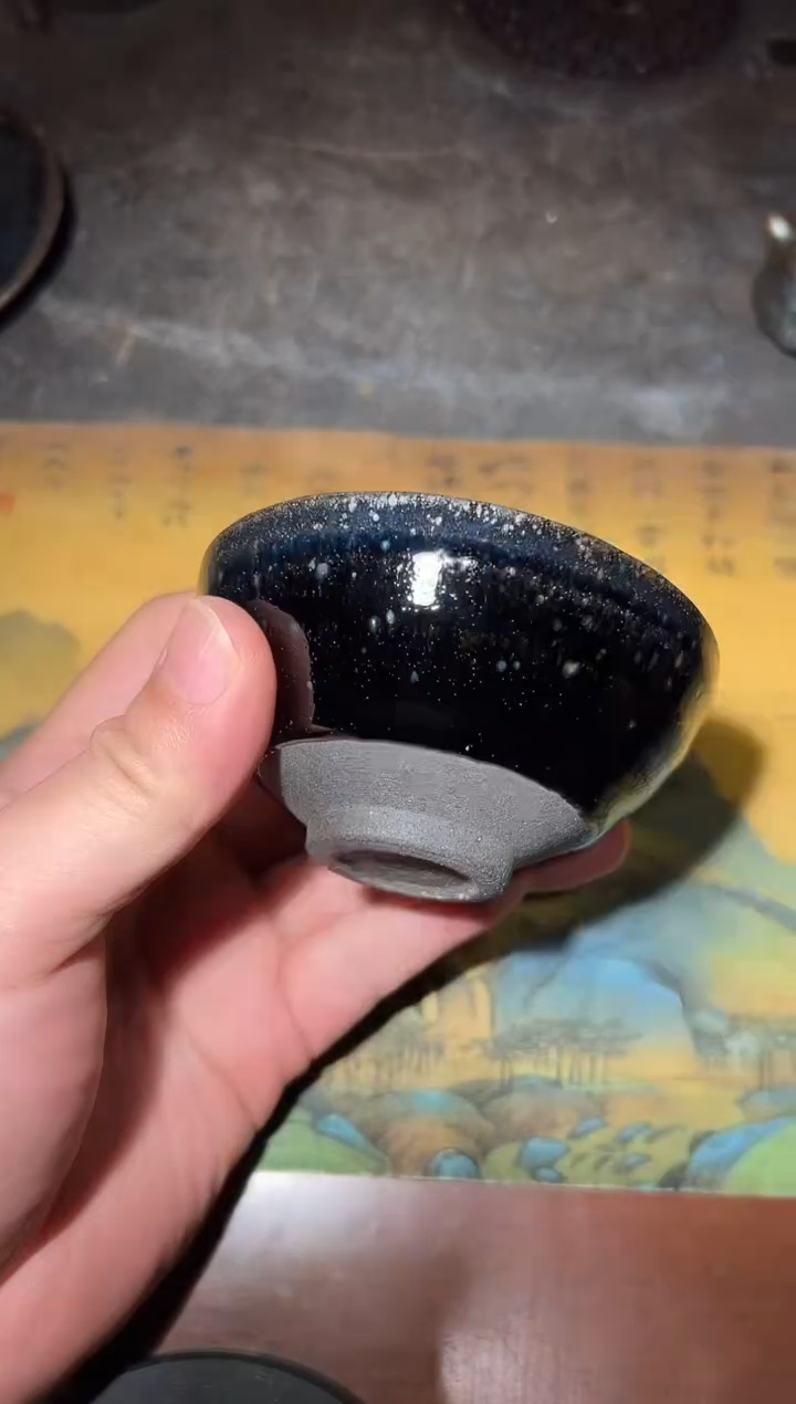 茶盏建窑建盏龙窑柴烧24