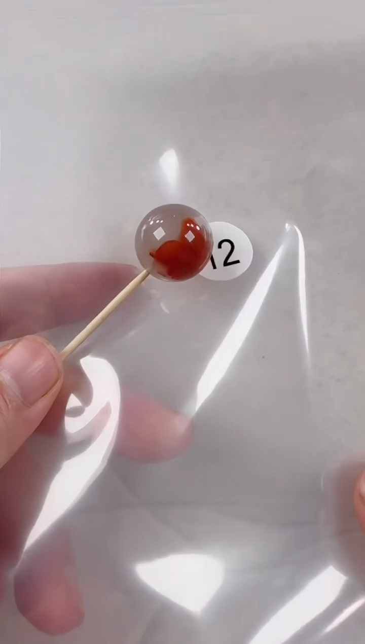 未镶嵌南红玛瑙珠宝半成品原矿无优化无胶裂冰飘单珠16.9