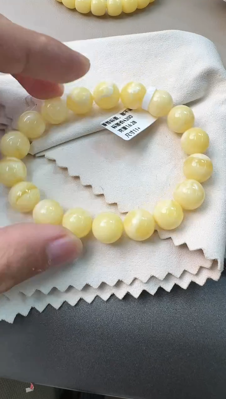 手串蜜蜡未镶嵌蜜蜡手串