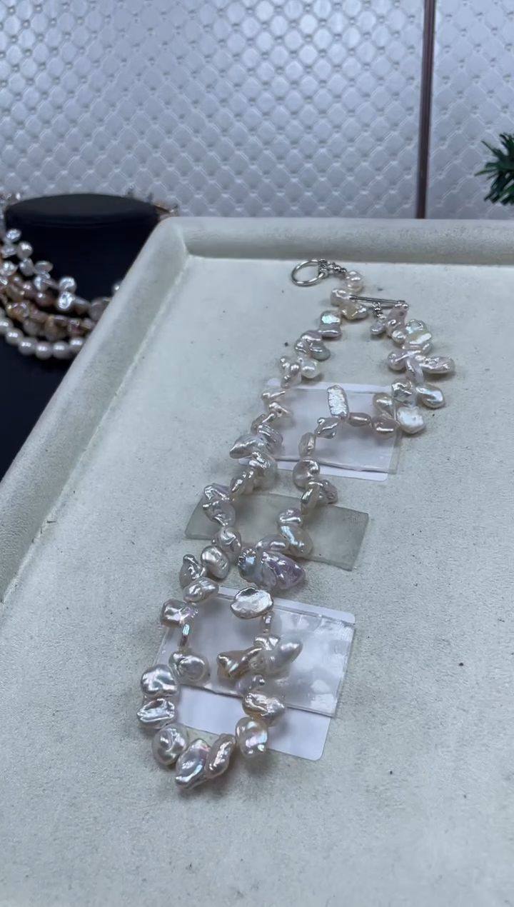 【闪购商品】淡水珍珠项链未镶嵌【纯恬】