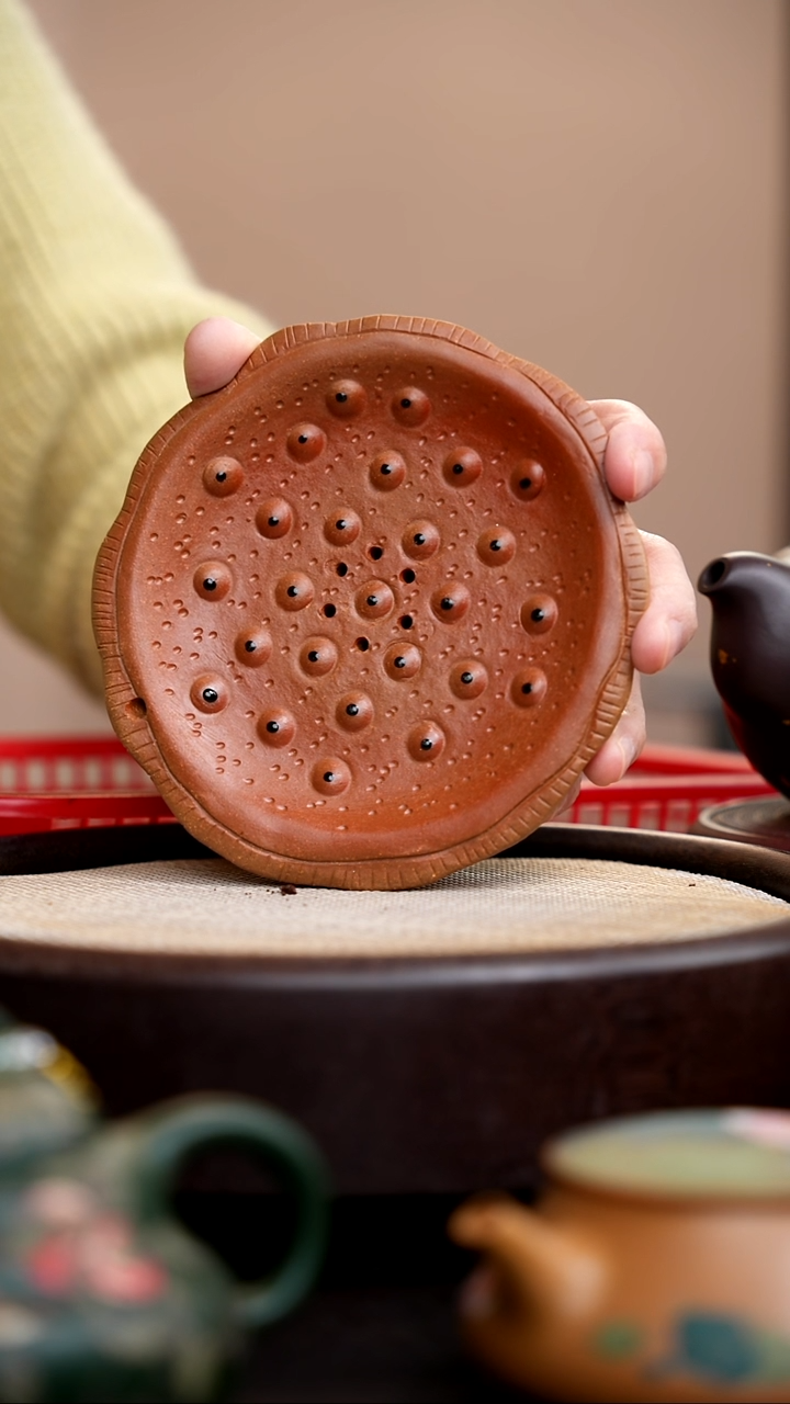 茶壶紫砂段泥莲子储水壶承