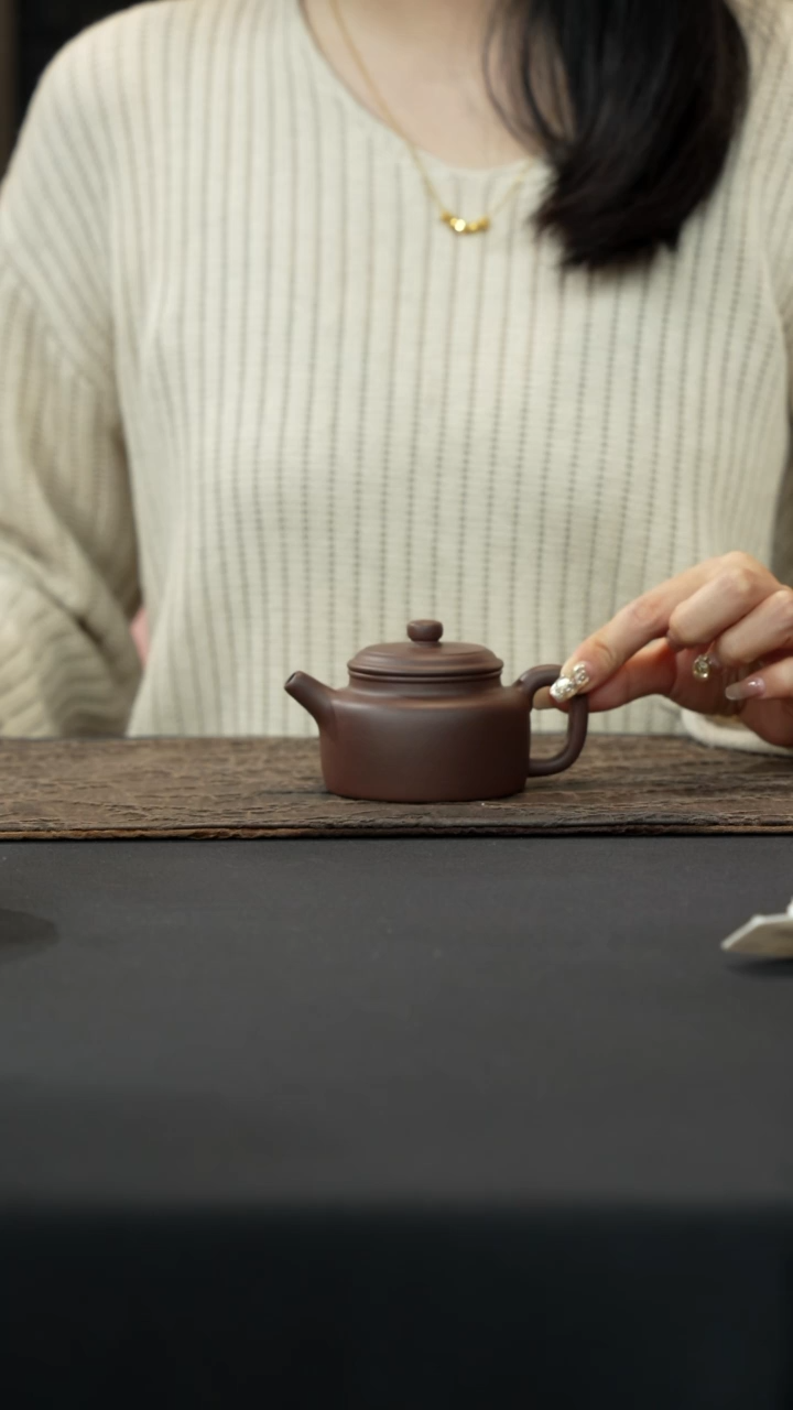 【闪购商品】紫砂茶壶天青泥德钟壶150cc