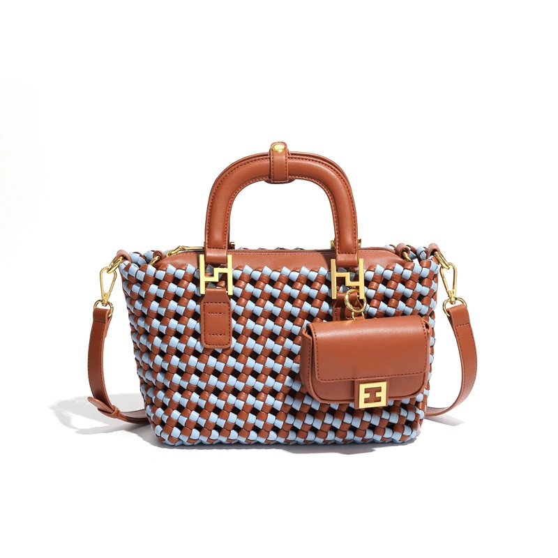 【真皮编织】ANNA菜篮子