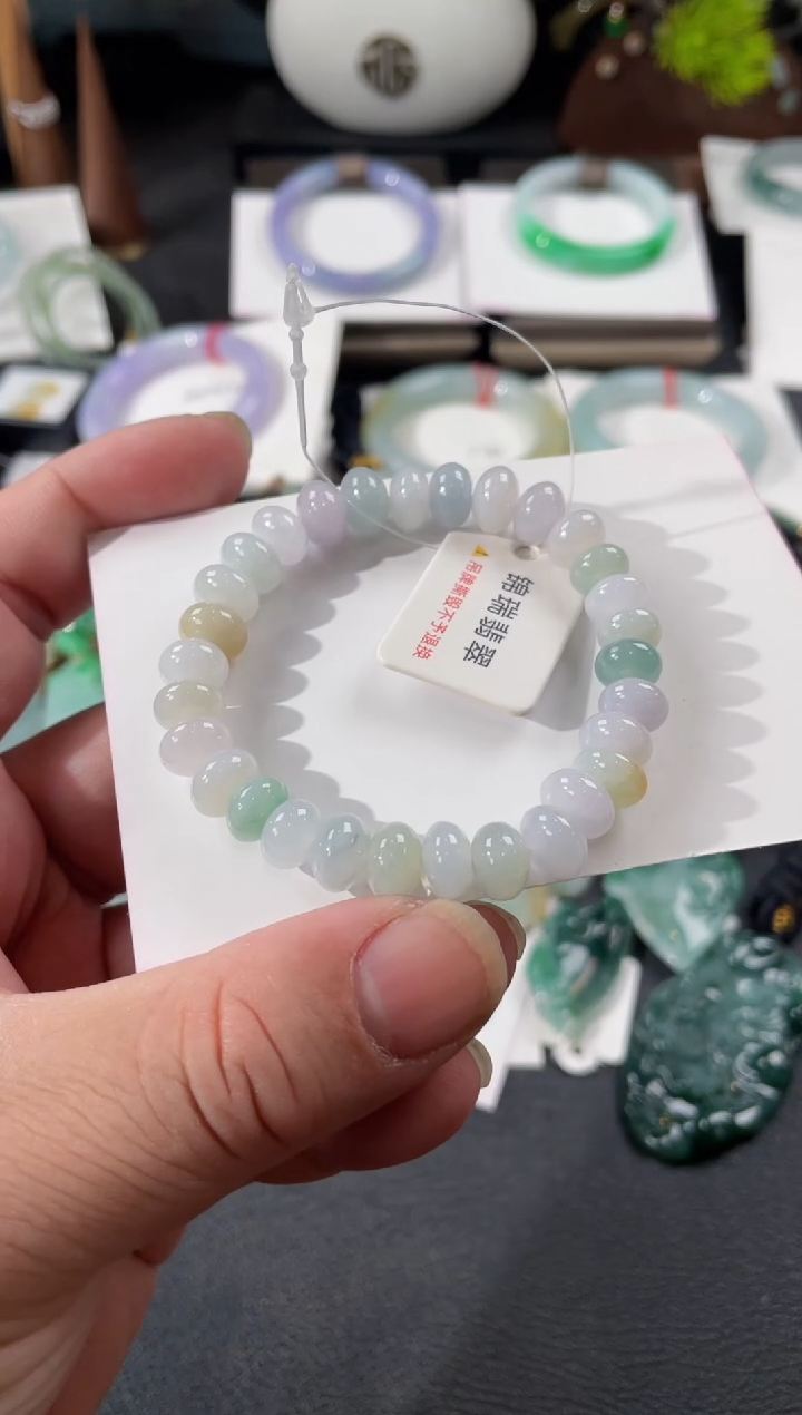 【闪购商品】翡翠手链未镶嵌手串