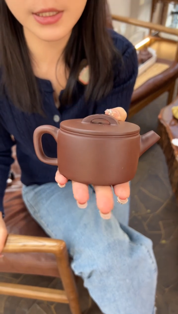 【闪购商品】紫砂茶壶【头哥手工壶】汉瓦底槽清