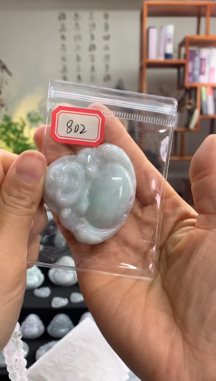 【闪购商品】翡翠颈饰未镶嵌佛公802