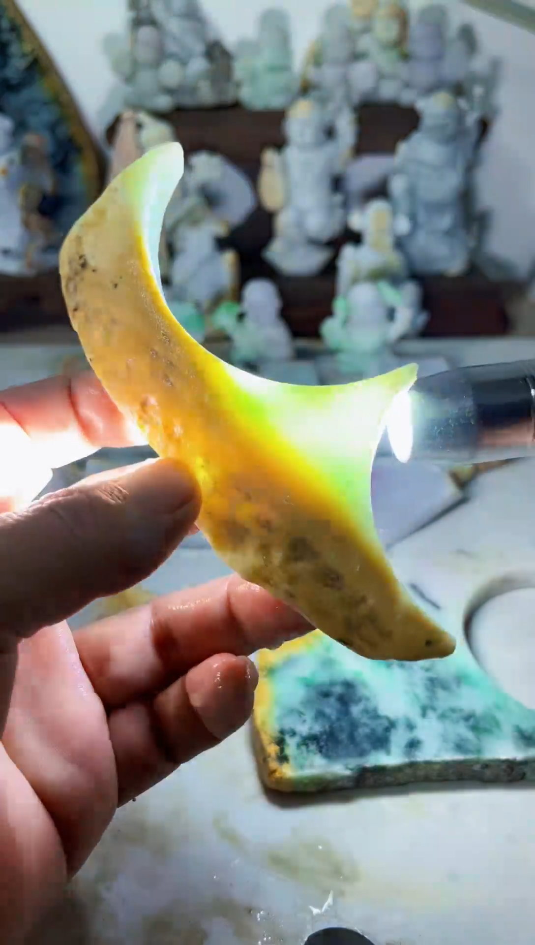 【闪购商品】翡翠吊坠(不含链)未镶嵌A1036