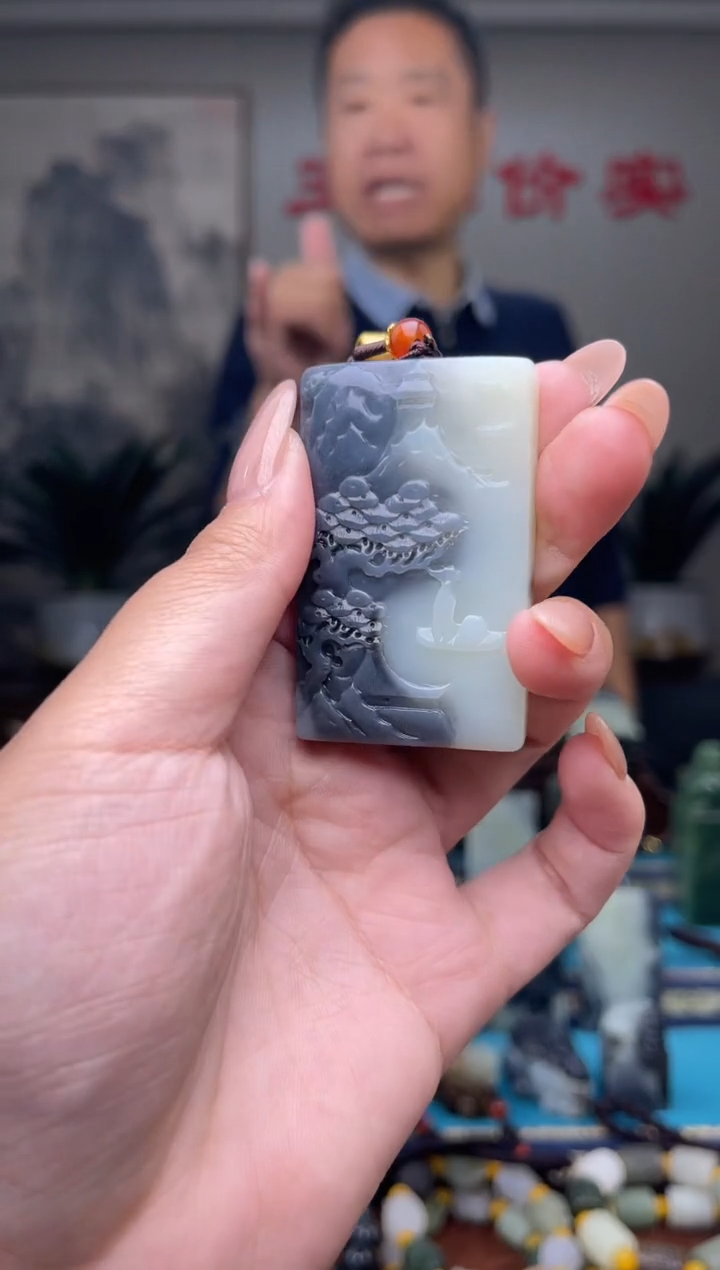 未镶嵌和田玉挂件1