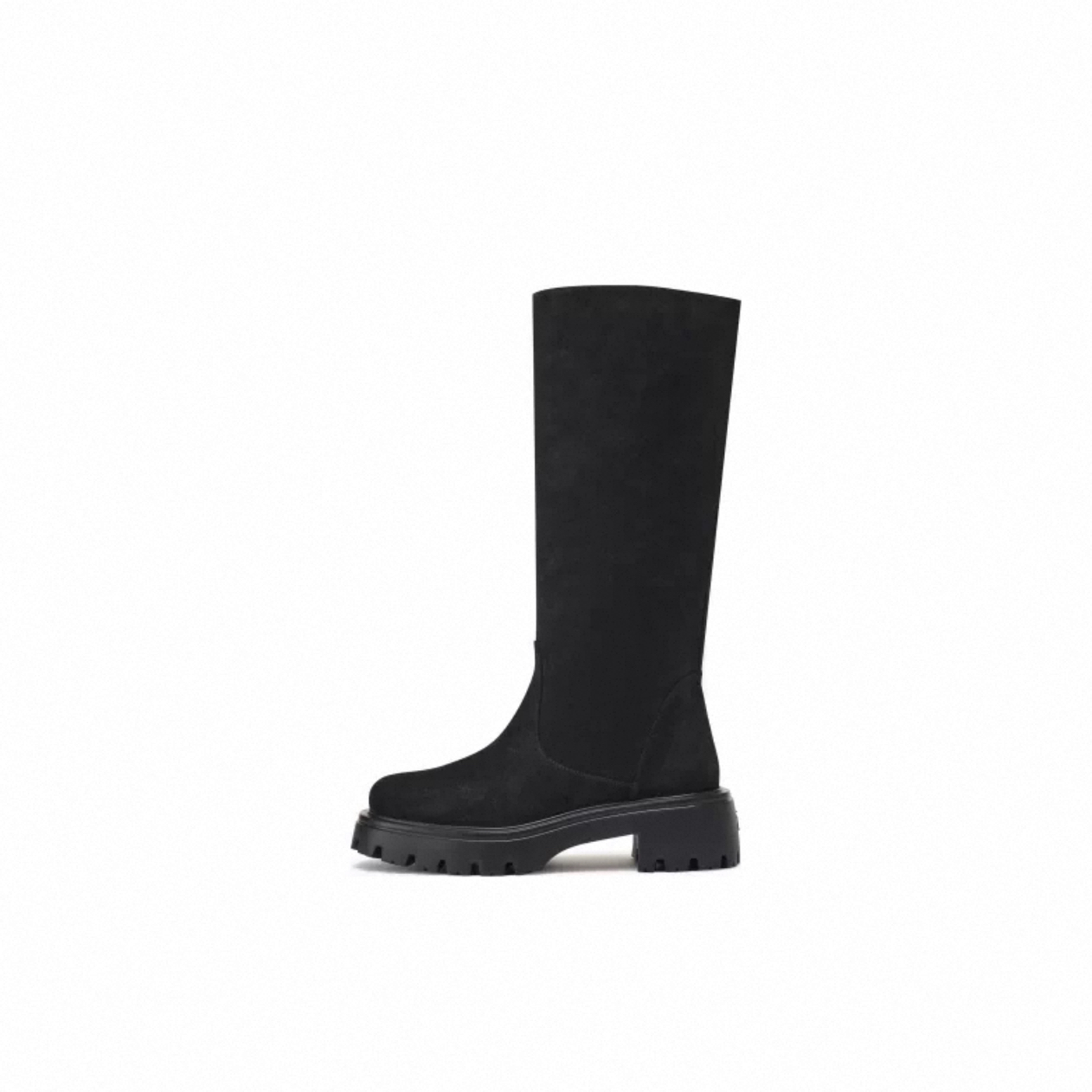 StuartWeitzman【北京东方】EMERSON BOOT黑牛皮/磨砂皮长靴