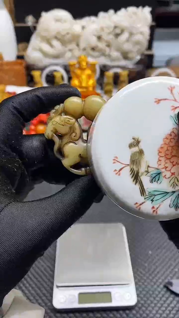 【闪购商品】瓷片瓷器瓷片 摆件1个