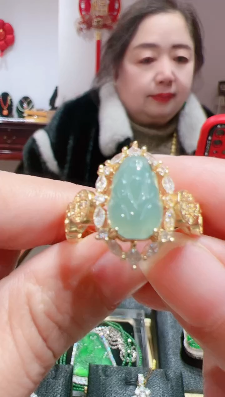 【闪购商品】翡翠戒指未镶嵌202520658