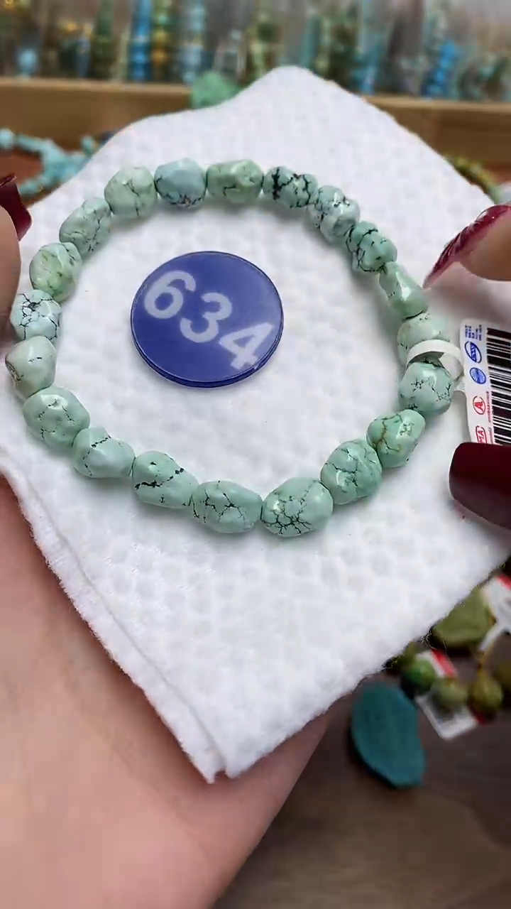 【闪购商品】绿松石手串未镶嵌634