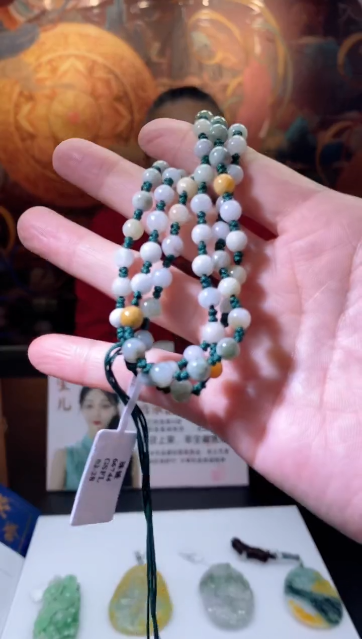 【闪购商品】翡翠颈饰未镶嵌B-@@DBGC030694